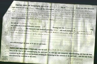 Deed by Married Women - Elizabeth Hellin Helen Roberts-Original Ancestry