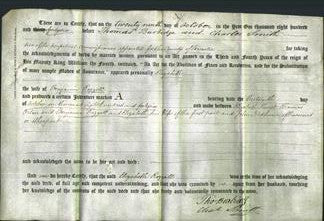 Deed by Married Women - Elizabeth Rozzell-Original Ancestry