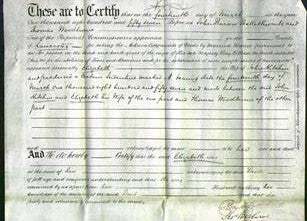 Deed by Married Women - Elizabeth Kitchen-Original Ancestry