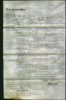 Court of Common Pleas - Margaret Farlam-Original Ancestry