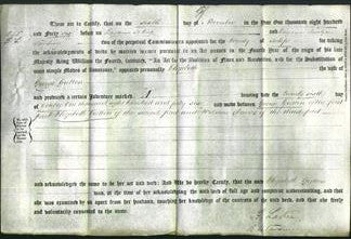 Deed by Married Women - Elizabeth Gretton-Original Ancestry