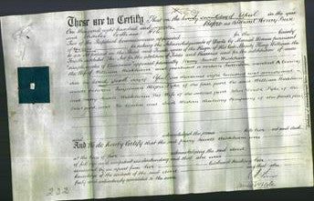Deed by Married Women - Mary Jewell Wickham-Original Ancestry
