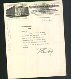 Letterhead - Van Camp Hardware & Iron Co.