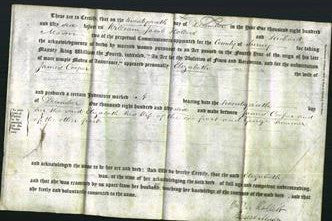 Deed by Married Women - Elizabeth Cooper-Original Ancestry