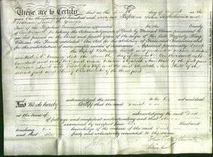 Deed by Married Women - Dinah Lamb-Original Ancestry