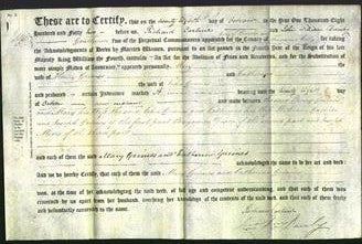 Deed by Married Women - Mary Grimes and Catherine Grimes-Original Ancestry