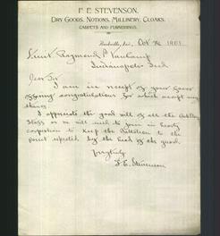 Letterhead - F.E. Stevenson