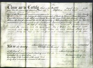 Deed by Married Women - Sarah Minty-Original Ancestry