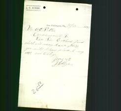 Business Letterhead - J. C. Byers