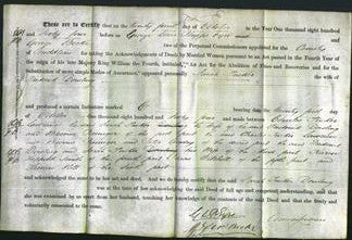 Deed by Married Women - Sarah Tucker Dowling-Original Ancestry