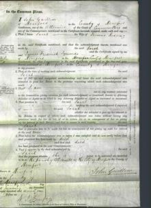 Court of Common Pleas - Sarah Redding-Original Ancestry