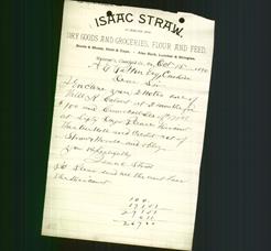 Business Letterhead - Isaac Straw