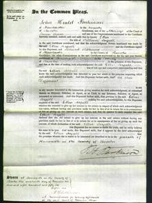 Court of Common Pleas - Ellen Serpell-Original Ancestry