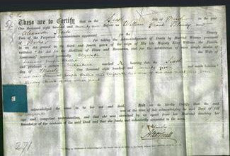 Deed by Married Women - Elizabeth Wallis-Original Ancestry