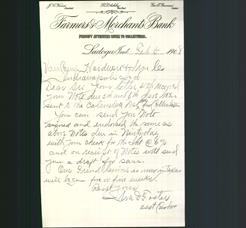 Letterhead - Farmers & Merchants Bank