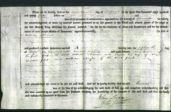 Deed by Married Women - Eunice Adams-Original Ancestry