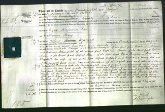 Deed by Married Women - Elizabeth Eve and Catherine Mary Walford-Original Ancestry