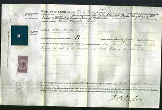Deed by Married Women - Sarah Elizabeth Twiner-Original Ancestry