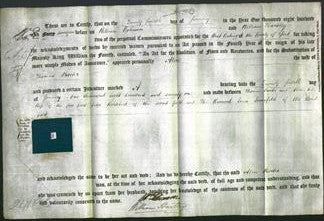 Deed by Married Women - Alice Procter-Original Ancestry