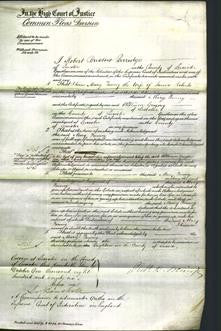 Court of Common Pleas - Mary Fanny Roberts-Original Ancestry