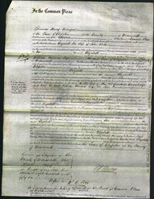Court of Common Pleas - Elizabeth Price-Original Ancestry
