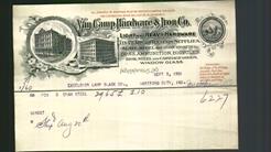 Letterhead - Van Camp Hardware & Iron Co.