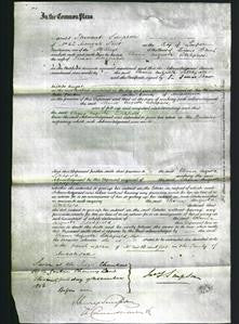 Court of Common Pleas - Eleanor Augusta Litchfield-Original Ancestry