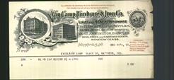 Letterhead - Van Camp Hardware & Iron Co.