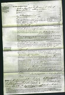 Court of Common Pleas - Christian Dawe-Original Ancestry