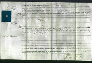 Deed by Married Women - Sarah Louisa Ryley-Original Ancestry