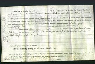 Deed by Married Women - Martha Jane Lowe-Original Ancestry