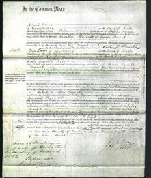Court of Common Pleas - Martha Pocock-Original Ancestry