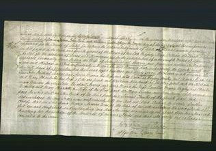 Deed by Married Women - Anna Maria Severne-Original Ancestry