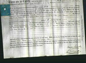 Deed by Married Women - Charlotte Hooker Hinson, Louisa Payne and Gertrude Holman-Original Ancestry