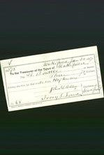 Wakefield, Massachusetts Payment Voucher - H B Tuttle