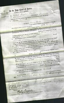 Court of Common Pleas - Harriett Jones-Original Ancestry