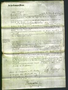 Court of Common Pleas - Martha Symonds-Original Ancestry