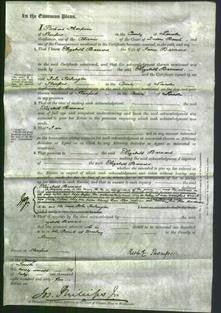 Court of Common Pleas - Elizabeth Barnard-Original Ancestry