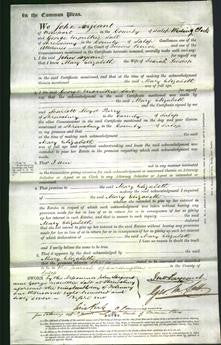 Court of Common Pleas - Mary Elizabeth Lindop-Original Ancestry