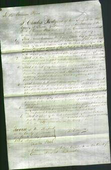 Court of Common Pleas - Catherine King-Original Ancestry