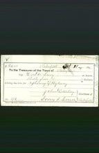 Wakefield, Massachusetts Payment Voucher - Reed W Lang