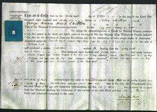 Deed by Married Women - Phoebe King, Jane Pick and Isabella Lock-Original Ancestry