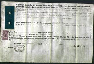 Appointment of Special Commisioners - Busick Edmonds Pemberton, Brodrick Shipley Warner, Louis Henry Cecil Jackson, and Henry Egerton Turner-Original Ancestry