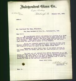Letterhead - Independent Glass Co.