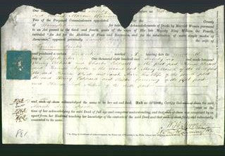 Deed by Married Women - Sarah Ann Brooke-Original Ancestry