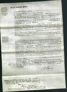 Court of Common Pleas - Elizabeth Nightingale-Original Ancestry