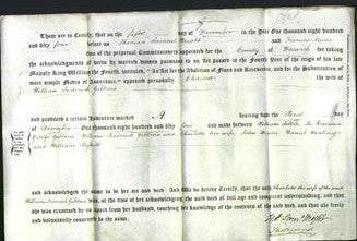 Deed by Married Women - Charlotte Gibbons-Original Ancestry