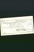 Wakefield, Massachusetts Payment Voucher - Reed W Lang