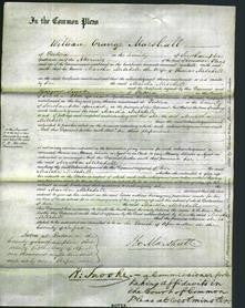 Court of Common Pleas - Martha Mitchell-Original Ancestry