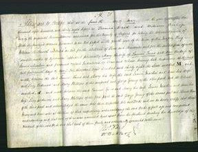 Deed by Married Women - Mary Tams and Ann Machin-Original Ancestry